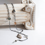 TIME CAPSULE Lariat Necklace